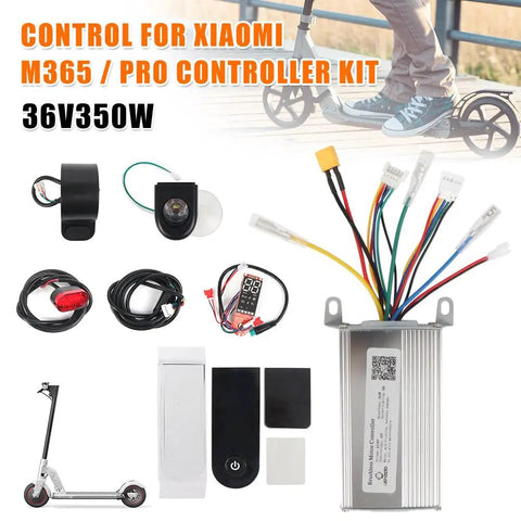 Xiaomi M365 Controller Kit Replacement 1 To 1 Compatible Electric Scooter Controller Board 350W 36V With Brakes Black Fits PRO And Standard Models Up To 2024