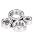 4 Piece High Speed Ball Bearing Kit For UP200 UG12 SUG12 With Durable Chromium Steel Bearings Double Sealed 2RS ZZ Shields For Dust And Moisture Protection And Smooth Operation MR137ZZ 7x13x4 Compatible Long Lasting Performance, four bearings on white