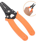 Tough As Nails Wire Stripper Pliers With Cushioned Safety Lock And Stainless Steel Blades for stripping insulation and electrical cables.