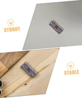 Heavy Duty Thickened Stainless Steel Quiet Self Closing Cabinet Hinges 51x25x1.2mm Vintage Red Bronze Flush Mount detail