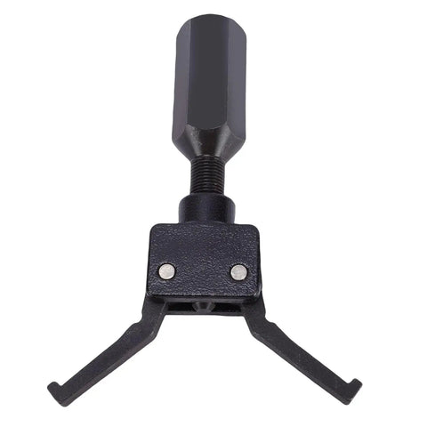 Beast Mode Dual Claw Pilot Bearing Puller With Slide Hammer Attachment Tool Fits Five Eighths And Three Quarters Inch Thread Rods Heavy Duty Alloy Steel Auto Gear Extractor Shop Essential Top Tier Dent Removal Kit Pro Repair Weapon, front view