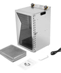 18 Tray Commercial Food Dehydrator With Stainless Steel Build Beef Jerky Dryer 600W Electric Dehydrator with trays and accessories