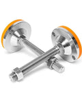 Lock In Those Wobbly Rigs With Thickened Carbon Steel Leveling Screw Legs Adjustable Machine Feet to Square Up Heavy Tool Chests Fast on Bumpy Garage Floors Zero Hassle, showcasing stainless steel adjustable feet.