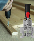 Woodworking Locating Clamp 90 Degree Corner Clamp Fixing Clip For Precise Workholding And Quick Release Jigs with aluminum body on table