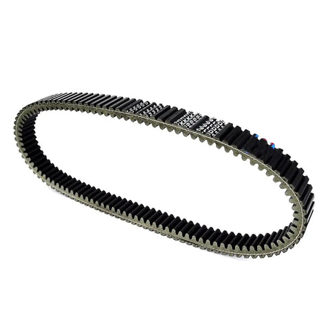 Premium V-Drive Belt For Kawasaki Prairie 300 KVF300 4X4 Fits 99-02, flexible, heavy-duty, oil resistant motorbike component.