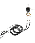Go-To Hydraulic Outboard Steering Kit For Single Station Boats With 150HP Pump And 26ft High-Strength Nylon Hose components visible
