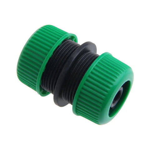 Green Garden Hose Connector Mender And Extend Repair Adapter Kit For Quick Leak Fix Joins One Half Inch Hose Sections
