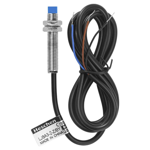 M8 Inductive Proximity Sensor Switch Non Shield Type PNP No 3 Wire With 2mm Sensing Distance 10-30VDC 200mA Output 120cm Cable