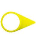 Wheel Nut Indicator 33mm Yellow Visual Loose Lug Nut Alert Pack of 100 Universal Fit Polyurethane Safety Tool For Easy Pre Trip Inspections And Wheel Off Prevention.