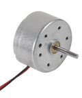Close-up of 10 Pack Dope Mini DC Motors 3V To 12V For DIY Toys And Electronics Projects showing exterior and shaft