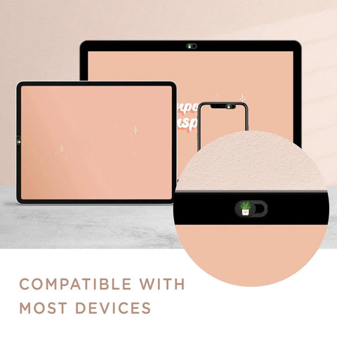 6 Pack Webcam Cover Slides For Laptop And Phone Ultra Slim Botanical Plant Camera Privacy Blockers on various devices.