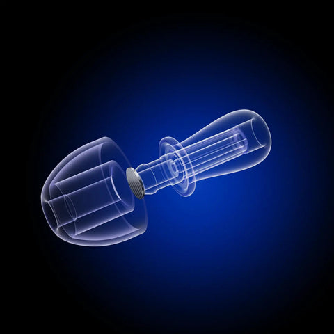 Concert Ear Plugs With High Fidelity Sound Filters 2 Pack For Live Music Raves Work And Musicians NRR 20 To 25 dB Blue