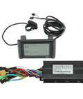 Brushless Motor Controller Kit For Electric Bikes With LCD Display, 26A Sine Wave Controller, S900 Screen, Wiring Shown