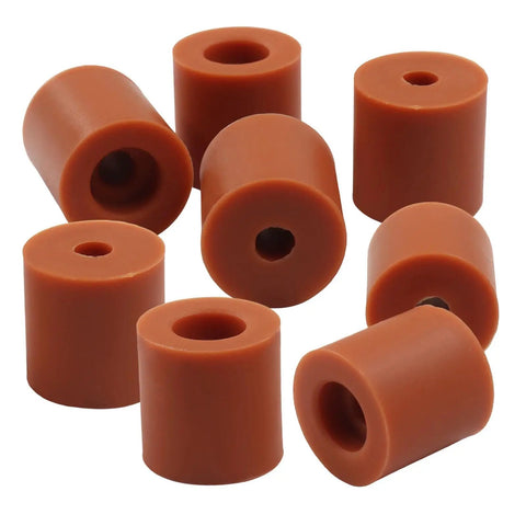 12 Pack Silicone Bed Mounts And Leveling Springs For 3D Printers, Dope Bed Leveling Upgrade For Ender 3, Ender 3 S1 Pro, CR-10 And Ender 5, Orange