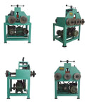 Dinenovate Electric Hydraulic Tube Bender With 17 Dies For Cold Bending Round And Square Pipes, heavy duty design with 110V motor.