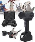 Cordless Hydraulic Cable Cutter For Copper And Aluminum Wires, Electric Wire Cutting Tool with case and blades