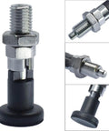 Built Like A Tank M20 Self Locking Spring Plunger With Fine Thread Stainless Steel Indexing Pin and simple positioning knob.