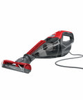Scorpion Plus Handheld Vacuum Cleaner With Powerful Suction Lightweight Corded Design includes stair tool, crevice tool displayed
