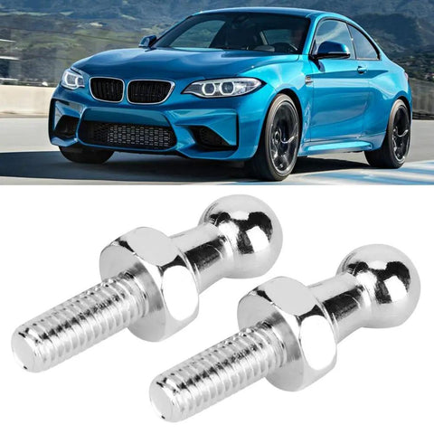 Two Pack CNC Aluminum Ball Stud Bolt 8mm Ball Stud For Gas Struts Bonnet Lifters Beefed Up Wear Resistant Stable Performance M6 Thread