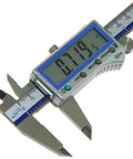 Digital Electronic Caliper With Absolute Origin And Smart Bluetooth Connectivity, IP54 Protection, displaying measurement in inches