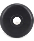 Center Roller Assembly For Mower Decks Two Piece OEM Replacement Part 603725 For Grasshopper Mowers, black round roller, front view