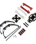 330mm 4 Axis Quadcopter Drone Frame Kit for DIY Drones with ultra strong arms and components displayed on white background