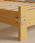 Fix Wobbly Furniture Fast With A Solid Yellow Wood Connector Hook For Frame Rail Reinforcement, Durable DIY Joint Repair
