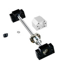 Real Heavy Duty SFU1605 Ball Screw 500MM Kit Featuring BK12 BF12 Bearing Supports and DSG16H Anti Backlash Nut Housing detailed view