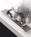 2 Pack Stealthy Invisible Cabinet Drawer Handle 180 Degree Rotating Hidden Concealed Grip Pulls For Cabinets Drawers Zinc Alloy close-up