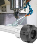 MT2 ER25 Collet Chuck With M10 Thread CNC Milling Tool Holder on metalworking machine setup