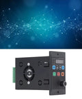 90W VFD Inverter For AC Motors 176 To 264V 7A Single To Three Phase Converter with LED Display and Speed Control Dial