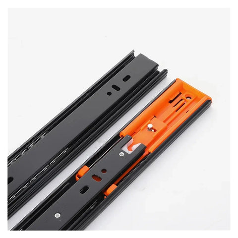 Soft Close Drawer Slides 3 Section 620mm Cold Rolled Steel Runners Pack Of 2 Smooth Glide For Kitchen And Furniture Organization
