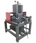 2.2kw Electric Pipe Bender Machine For Square Round Tubes And Conduit Multi-Function Hydraulic Tube Bender with gray metal frame.