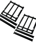 Solid Desktop Pc Storage Rack For Three Micro Computers With Clever Stacking Slots To Knock Out Your Desk Clutter Fast And Keep Your Entire Workspace Locked In Daily, featuring black stackable slots.