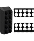 Massive 50 Pack Cable Chase Wire Brackets in black for tangle-free cord organization and easy installation.