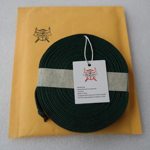Durable Ito Sageo Wrapping Cord For Katana And Wakizashi 16.4 Foot Synthetic Silk Tsuka Ito And Saya Sageo Flexible Grip