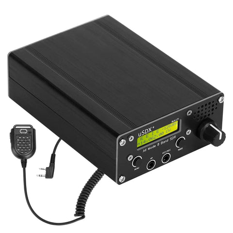 8 Band Shortwave Radio Transceiver With LCD Display, Portable HF SSB SDR QRP Ham Radio For Amateur Operators