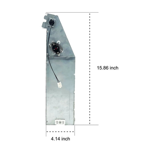 Upgraded Dryer Heating Element Assembly 00436460 Replacement For Select Dryers Plug And Play Install with dimensions 15.86 x 4.14 inches