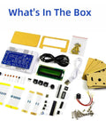 Morse Code Trainer Soldering Practice Kit With All Components PCB And Enclosure Complete Project for learning components layout