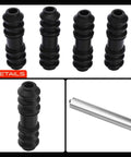 Rock Your Ride With This Premium Rear Disc Brake Hardware Kit For 2003 2004 Dodge Dakota Models Ensuring Smooth Stops And Safe Driving On Every Wild Road Trip Today. black rubber dust boots and silver brake pin