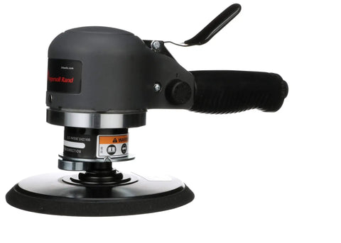 Dual Action 6 Inch Angle Air Sander With Quiet Orbit And Side Exhaust For Smooth Swirl Free Finishes, 12,000 RPM, 0.25 HP, Adhesive Pad, Silent Pro Grade Auto Body And Woodworking Workhorse.