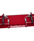 Milescraft TrackSawGuide red aluminum track saw guide