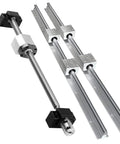 Linear Rail Guide Kit SBR16 500mm With SFU1605 500mm Ballscrew Set Includes 2 Rails 4 SBR16UU Blocks Ballscrew BK BF12 Ball Nut Housing Coupler