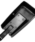 RV Awning Back End Cap For Your Camper Trailer Awnings Idler Drive Front End Cap Replacement Built Tough From Durable Plastic For Lippert And Solera Compatible Awnings Motor Housing Replacement Part, black plastic