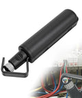 ASHATA Adjustable Cable Stripper Tool For Round Wire Jacket Slitter with depth adjustment wheel for electricians.