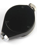 Back view of OO Durometer Dial Rubber Hardness Tester Type OO Handheld Gauge 0-100 Hoo, ASTM 2240 Compliant, High-Precision Meter