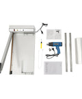 Heavy Duty Handheld Shrink Wrap Sealer Machine With 24 Inch Quick Cut Blade And Top Tier Adjustable Heat Gun tools and accessories layout
