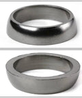 Graphite donut seal close-up for Heavy Duty 4 2 1 Header Exhaust Gasket Kit, durable and precise fit for exhaust systems.