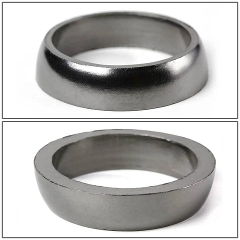 Graphite donut seal close-up for Heavy Duty 4 2 1 Header Exhaust Gasket Kit, durable and precise fit for exhaust systems.