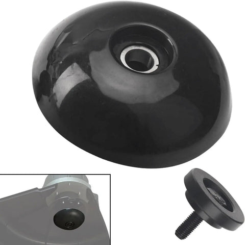 Ball Bolt Glossy Mower Assembly Replacement Part for Landscapers and Homeowners, DIY Friendly, Pro Grade, Direct Fit, Easy Install, Durable Build for Routine Maintenance and Reconditioning of Lawn Care Equipment, glossy black threaded mower ball bolt